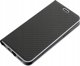 OEM Kabura LUNA Book Carbon do IPHONE 14 czarny