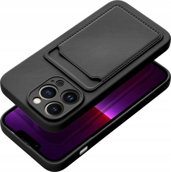 OEM Θήκη ΚΑΡΤΩΝ για IPHONE 16 μαύρη