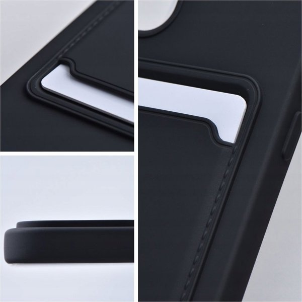 OEM Θήκη ΚΑΡΤΩΝ για IPHONE 16 μαύρη