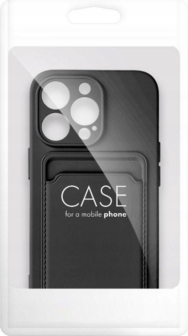 OEM Θήκη ΚΑΡΤΩΝ για IPHONE 16 μαύρη