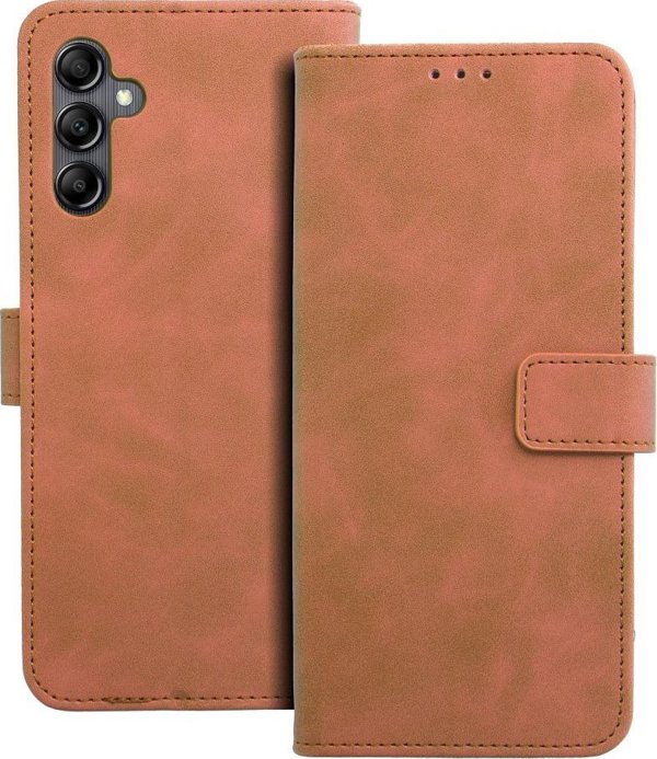 OEM Θήκη TENDER Book για SAMSUNG Galaxy A14 4G καφέ