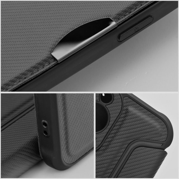 OEM Θήκη RAZOR Book για το IPHONE 12 μαύρο