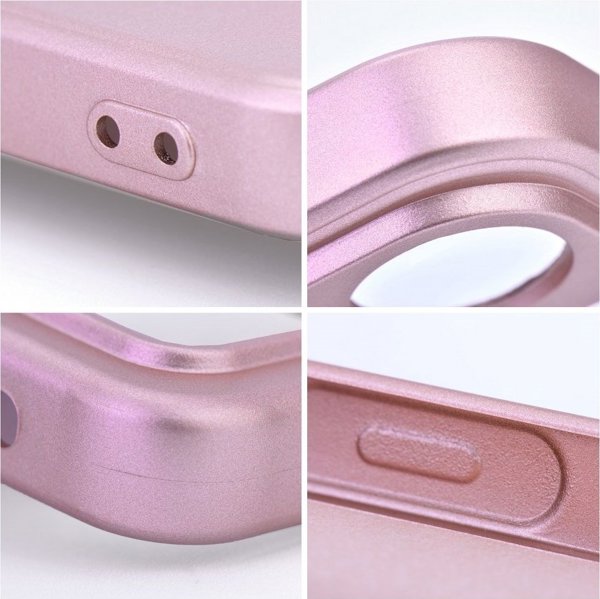 OEM Θήκη METALLIC για HONOR 90 Pro 5G ροζ