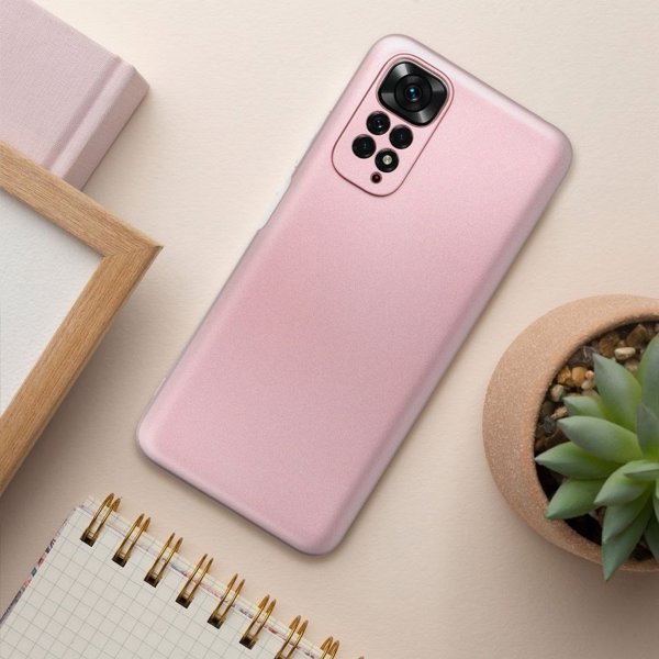 OEM Θήκη METALLIC για HONOR 90 Pro 5G ροζ