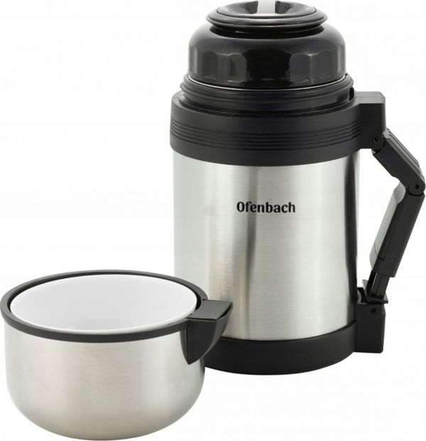 Ofenbach Termos obiadowy NB101309 0.8 l Srebrny