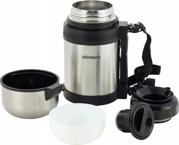 Ofenbach Termos obiadowy NB101309 0.8 l Srebrny