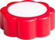 Office Products Υγραντήρας Δακτύλων με Σφουγγάρι, Κόκκινος, Διάμετρος 69mm