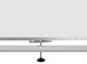 OfficeProducts Κινητός μαγνητικός πίνακας ξηρής διαγράμμισης διπλής όψης 120x60cm, λευκός