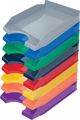 Office Products Συρταριέρα Γραφείου A4, Πολυστυρένιο/PP, Γκρι, Με Θέσεις Για Ετικέτες