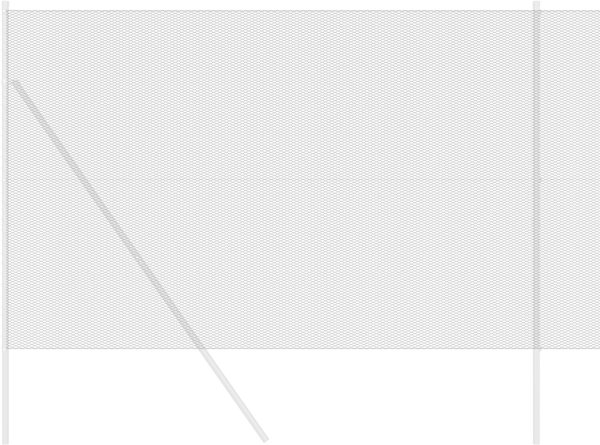 vidaXL Εξάγωνη Περίφραξη από Ατσάλι, Γκρι, 1.6x50 m