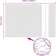 vidaXL Εξάγωνη Περίφραξη από Ατσάλι, Γκρι, 1.6x50 m