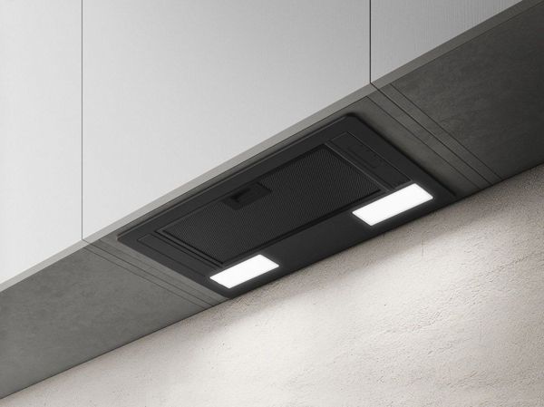 Απορροφητήρας Εντοιχιζόμενος Elica Era C BL/A/52, 52cm, Μαύρο Χρώμα