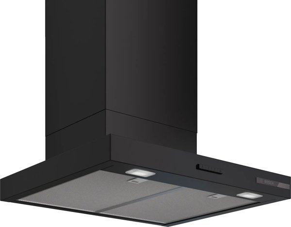 Απορροφητήρας Bosch DWB63BC60 Serie 2, Επιτοίχιος, 60cm, Μαύρο Χρώμα