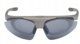 Okulary strzeleckie Wosport Tan - 3 wymienne wizjery, pasek