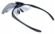 Okulary strzeleckie Wosport Black - 3 wymienne wizjery, pasek