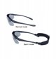 Okulary strzeleckie Wosport Black - 3 wymienne wizjery, pasek