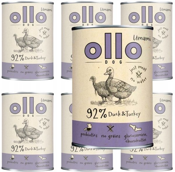 Ollo Umami Kaczka i Indyk 850 g