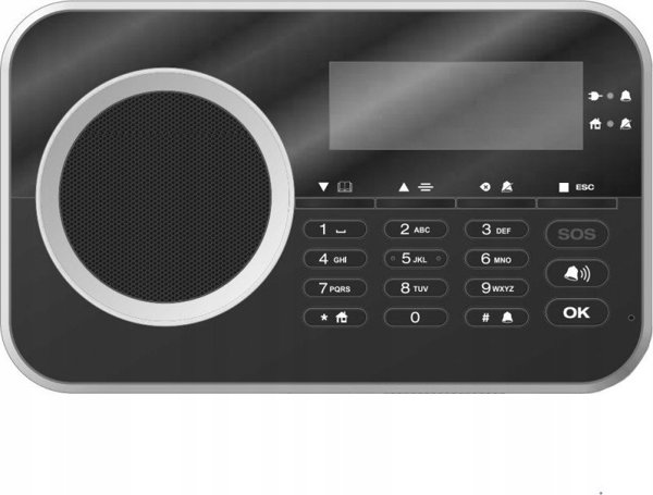 Olympia Protect 9761 GSM Alarmsystem, Czarny