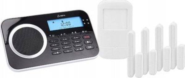 Olympia Protect 9761 GSM Alarmsystem, Czarny