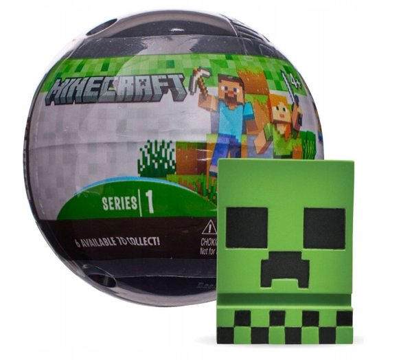 Omega Toys Minecraft Mash'ems - Συλλεκτική Φιγούρα Έκπληξη (CDU)