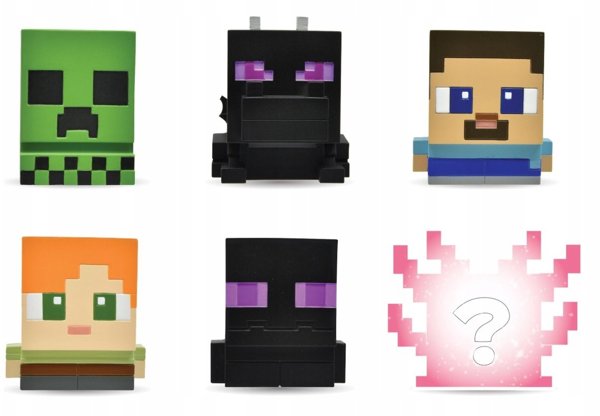 Omega Toys Minecraft Mash'ems - Συλλεκτική Φιγούρα Έκπληξη (CDU)