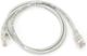 Omega Patchcord Cat5e 1m, Καλώδιο Δικτύου Ethernet, Λευκό, 43658