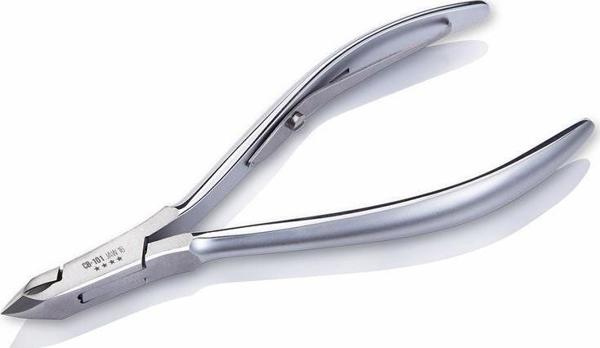 Omi Pro-Line Πένσα Επωνυχίων CB-101 Επαγγελματική, Κοπτικό 4mm, Ασημί