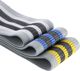 One Fitness Hip Band HB001 Σετ Λάστιχα Ενδυνάμωσης Γλουτών 3 Τεμάχια, Διαφορετικά Επίπεδα Αντίστασης, Πολύχρωμο