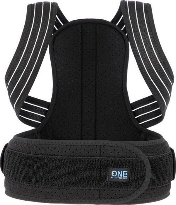 One Fitness KP207 HMS Σταθεροποιητής Στάσης Σώματος, Διορθωτής Πλάτης, Ρυθμιζόμενος, Μέγεθος M