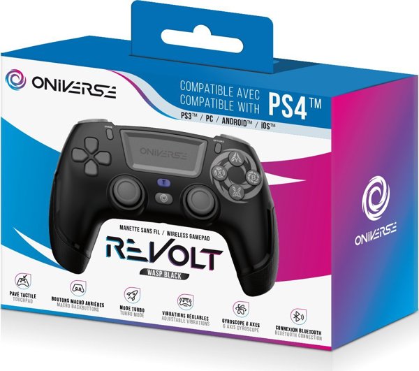 ONIVERSE Gamepad Revolt Wasp Μαύρο
