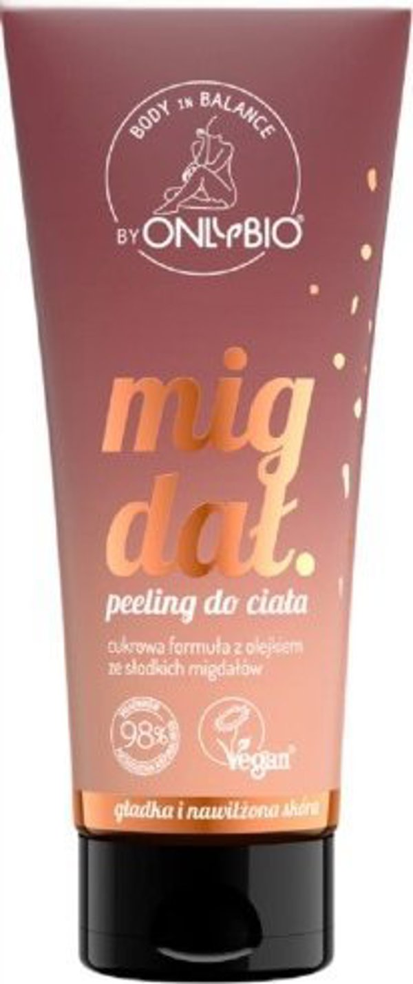 Only Bio OnlyBio Body in Balance Απολέπιση σώματος με αμύγδαλο, 200 ml