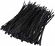 Opaski zacisk. 15cm x 3,6mm/100szt czarne