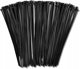 Opaski zacisk. 15cm x 3,6mm/100szt czarne