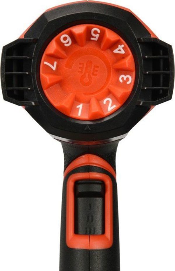 Πιστόλι Θερμού Αέρα Yato YT-82295 2000W με 3 Ταχύτητες & 5 Ακροφύσια, Έως 600°C