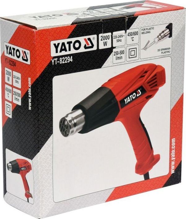 Πιστόλι Θερμού Αέρα Yato 2000 W (YT-82294)