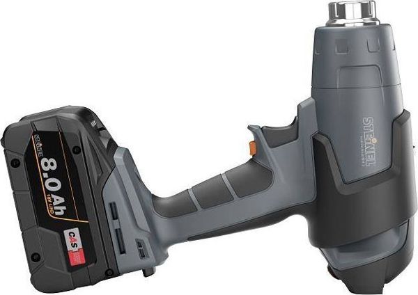 Steinel MH5 Πιστόλι Θερμού Αέρα Μπαταρίας 18V, Ρύθμιση Θερμοκρασίας 50-600°C, Συνεργασία με CAS/Metabo