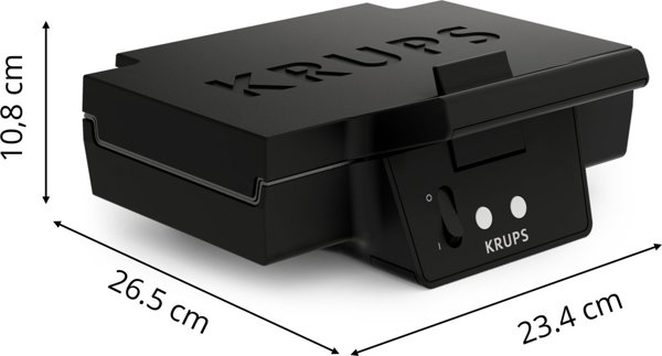 Τοστιέρα Krups Krups FDK 462 Sandwichmaker μαύρο