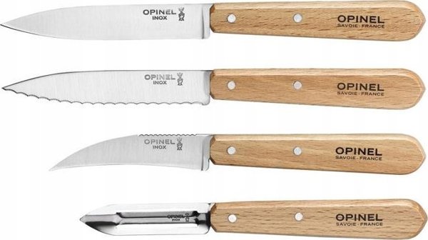 Opinel Σετ 4 Βασικών Μαχαιριών Natural - 8208133
