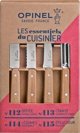 Opinel Σετ 4 Βασικών Μαχαιριών Natural - 8208133