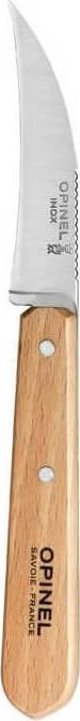 Opinel Μαχαίρι Λαχανικών No. 114 Essentiels, Ξύλινη Λαβή, Φυσικό Χρώμα