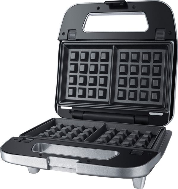 Tefal SW7011 Τοστιέρα & Βαφλιέρα 2 σε 1 με Αποσπώμενες Πλάκες για Σάντουιτς και Βάφλες