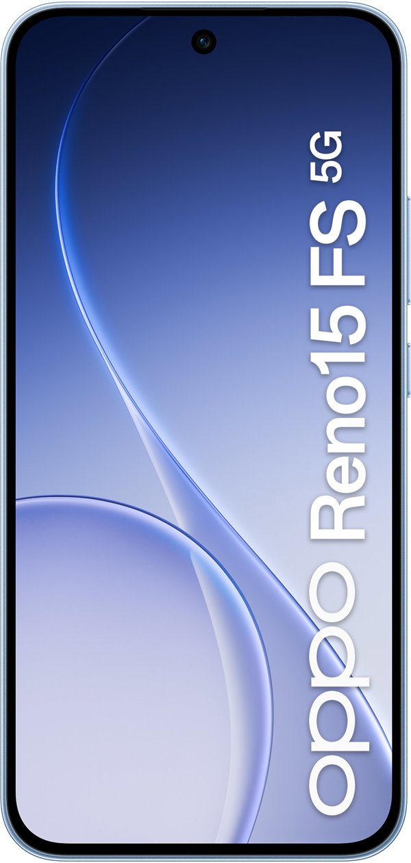 OPPO Reno15 FS 5G 16,7 cm (6.57") Dual SIM Android 16.0 USB Type-C 8 GB 512 GB 6500 mAh Niebieski