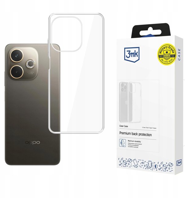 Oppo A5 Pro 5G - 3mk Clear Case