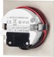 Orno Φωτιστικό Σκάλας LED Draco 1.5W 12VDC, Εντοιχισμένο με Αισθητήρα Κίνησης & Σούρουπου, 30lm, 4000K, Σατέν, AD-OS-6164LR4/N