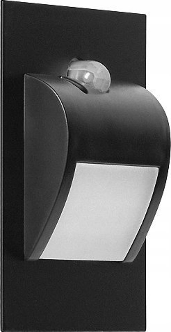 Orno Draco LED Φωτιστικό Σκάλας Εντοιχισμένο 1.5W, 12VDC, 4000K, με Αισθητήρα Κίνησης & Σούρουπου, Μαύρο, AD-OS-6164LR4/B