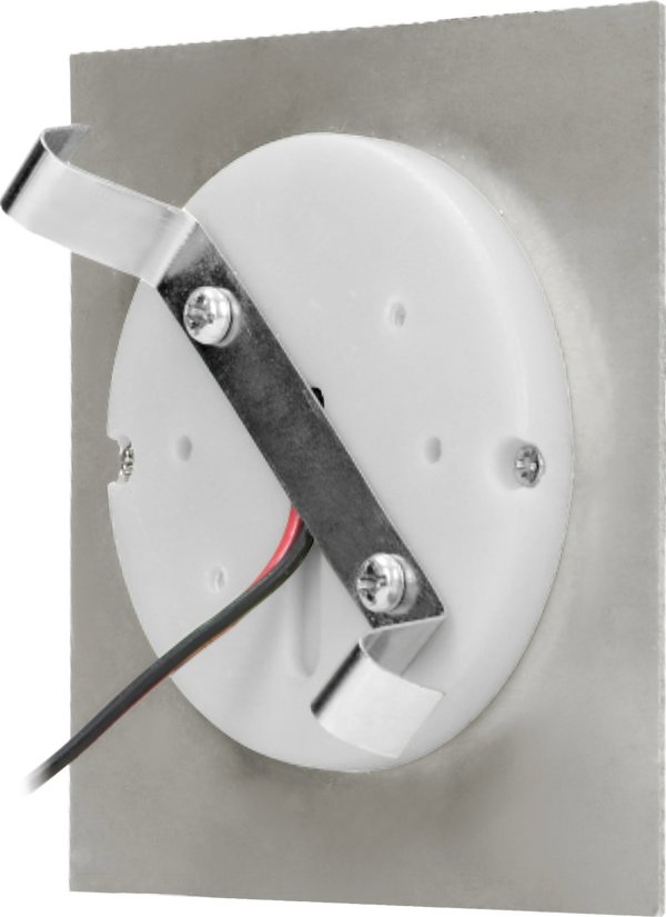 Φωτιστικό Σκαλοπατιών Orno Draco LED 1.5W, Εντοιχισμένο, 12VDC, 30lm, 6000K, Σατινέ