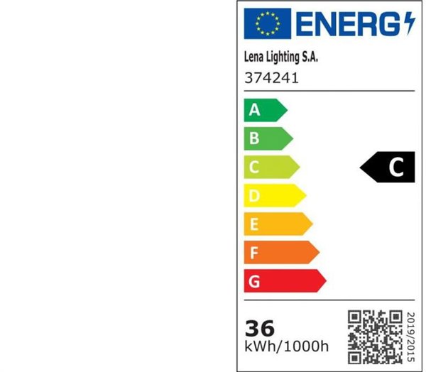 Oprawa hermetyczna ATLAS LED 36W 5000lm 4000K IP65 PC/PC 1200mm 3 lata gwar. 374241