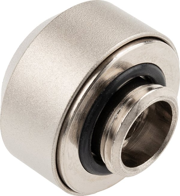 Optimus Optimus Hardtube Fitting Satin Nickel - 12 mm