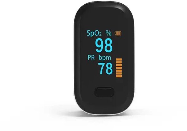 Orava Oxi-1 pulzní oxymetr, prstový, OLED displej, automatické vypnutí, 30 - 240 tepů / minutu