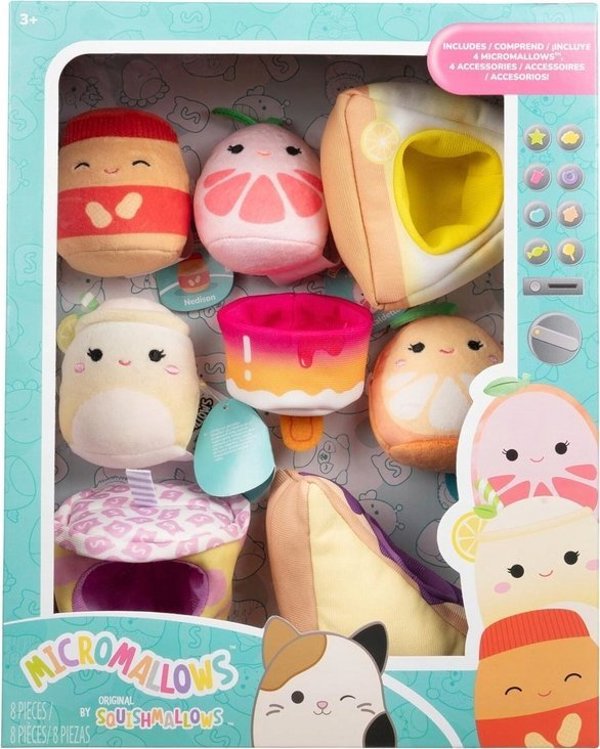 Squishmallows Deluxe Mini 6cm Τυφλό Παιχνίδι Λούτρινο - Orbico W1 48090